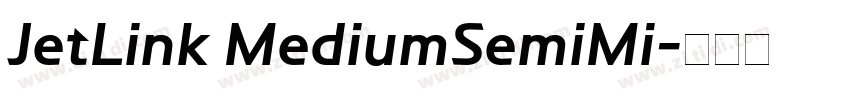 JetLink MediumSemiMi字体转换